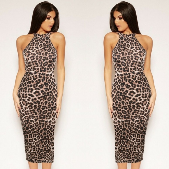 Leopard print dress - Picture 1 of 3